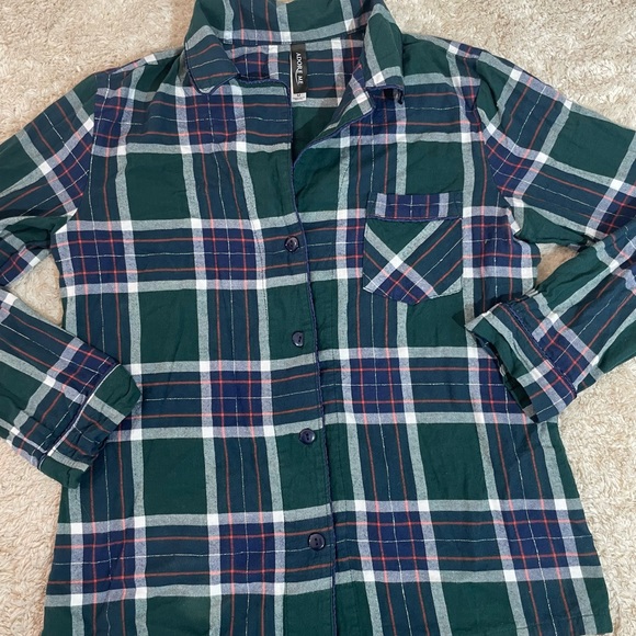 Adore Me Women’s 2 Piece Flannel Pajama Set M 0974 - Picture 3 of 8